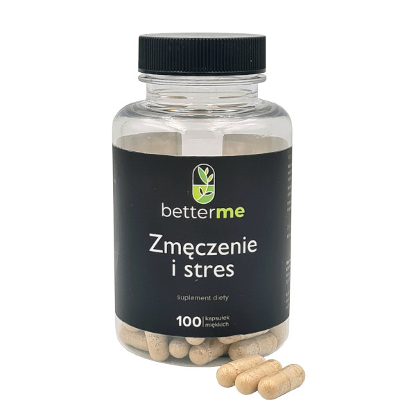 BetterMe Zmęczenie i stres suplement diety, 100 kaps./1 opak.