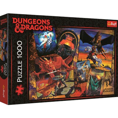 Puzzle TREFL Dungeons & Dragons Początki 10739 (1000 elementów)