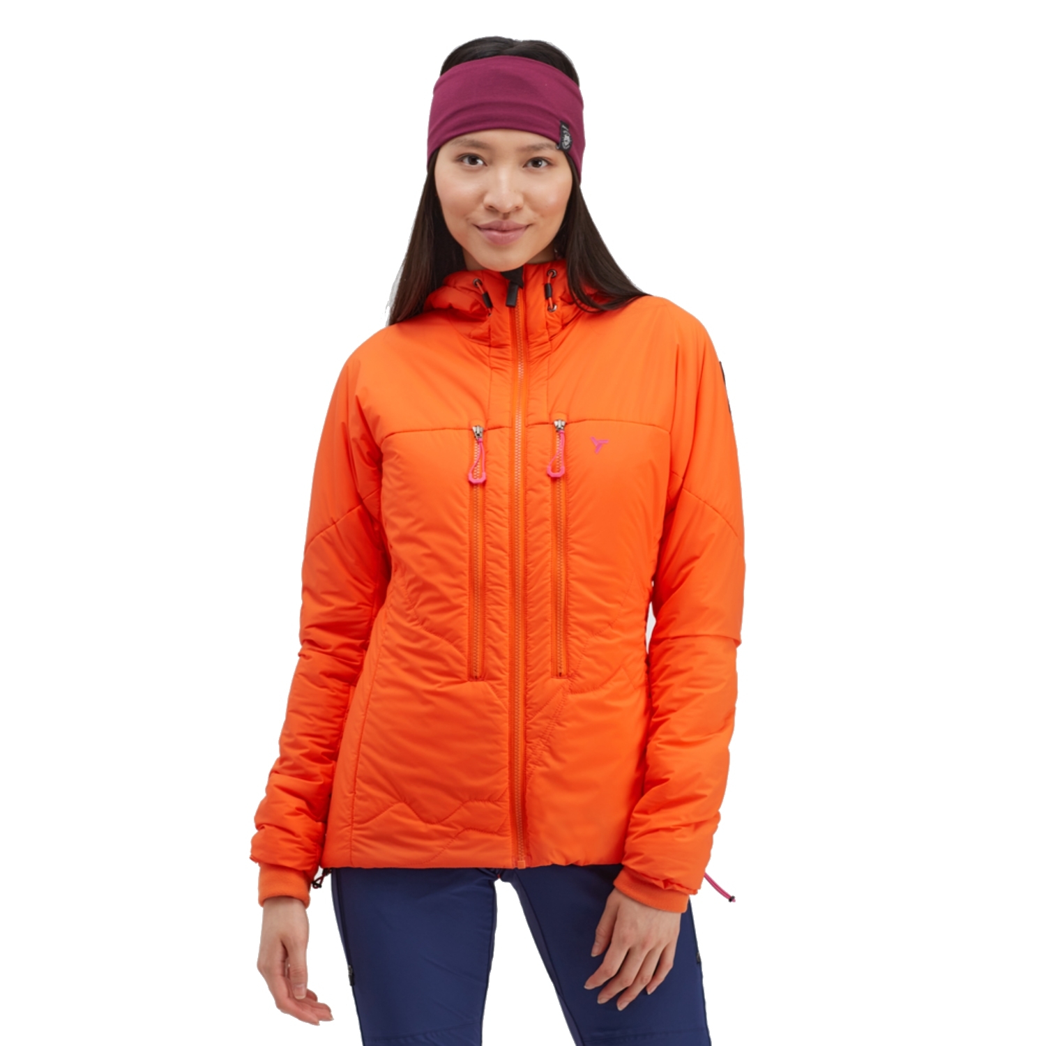 Damska kurtka skiturowa Silvini Lupa orange/pink - L
