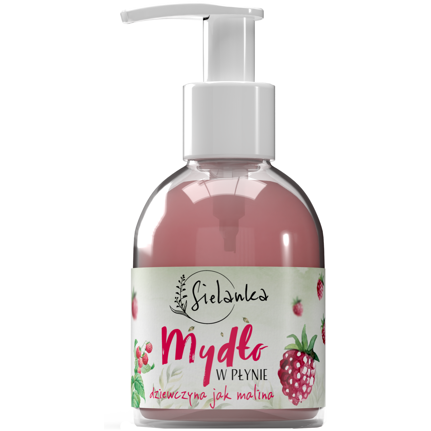 Sielanka Dziewczyna Jak Malina mydło w płynie, 250 ml
