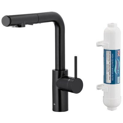 Bateria KFA ARMATURA Duero Pure Basic 6623-112-81 z filtrem Czarny