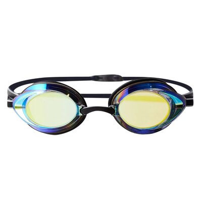 Okulary pływackie NILS AQUA NQG230MAF Racing Czarny szeroki kąt widzenia