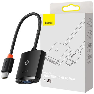 Adapter HDMI - VGA BASEUS Lite Series WKQX010001