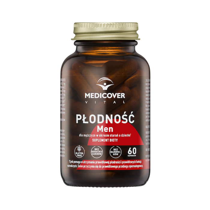Medicover Vital Płodność Men suplement diety, 60 kaps./1 opak.
