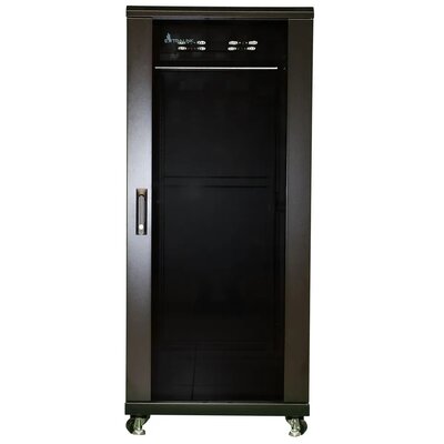 Szafa RACK EXTRALINK 19" 27U EX.14404 800 x 800 mm, Stojąca Czarny