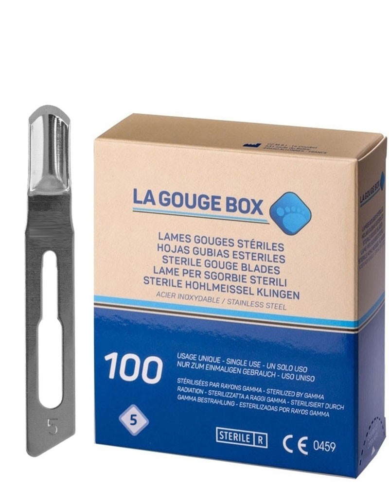 Dłutka La Gouge Box rozmiar 5, 100 szt.