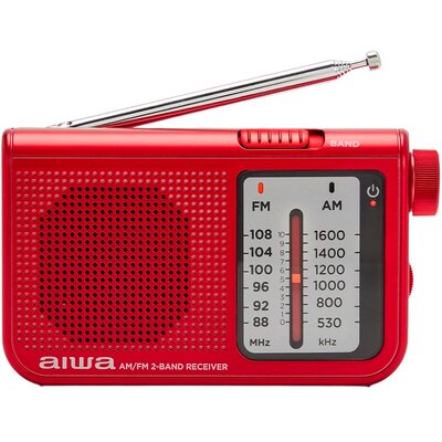 Radio AIWA RS-55RD Analogowe Czerwony
