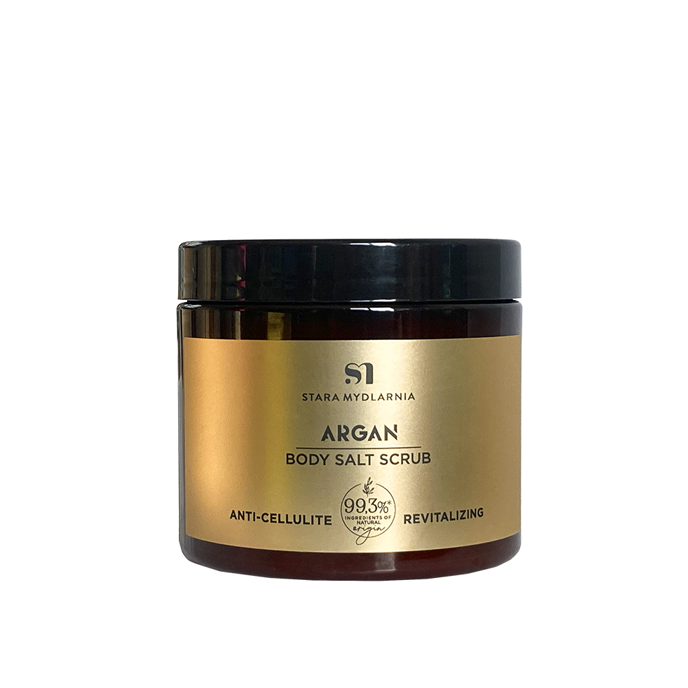 Stara Mydlarnia Argan peeling solny do ciała, 260 g