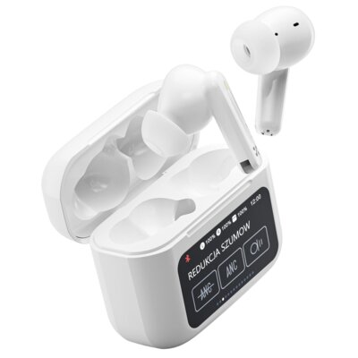 Słuchawki dokanałowe XMUSIC XTW950W ANC Biały