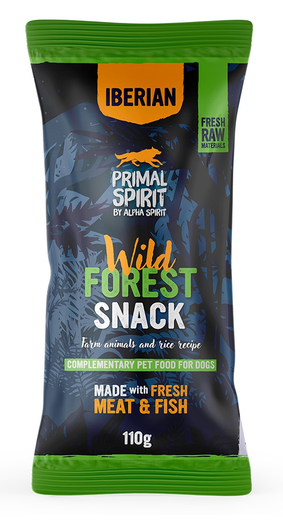 PRIMAL SPIRIT Przysmak dla psa Iberian Wild Forest 110 g