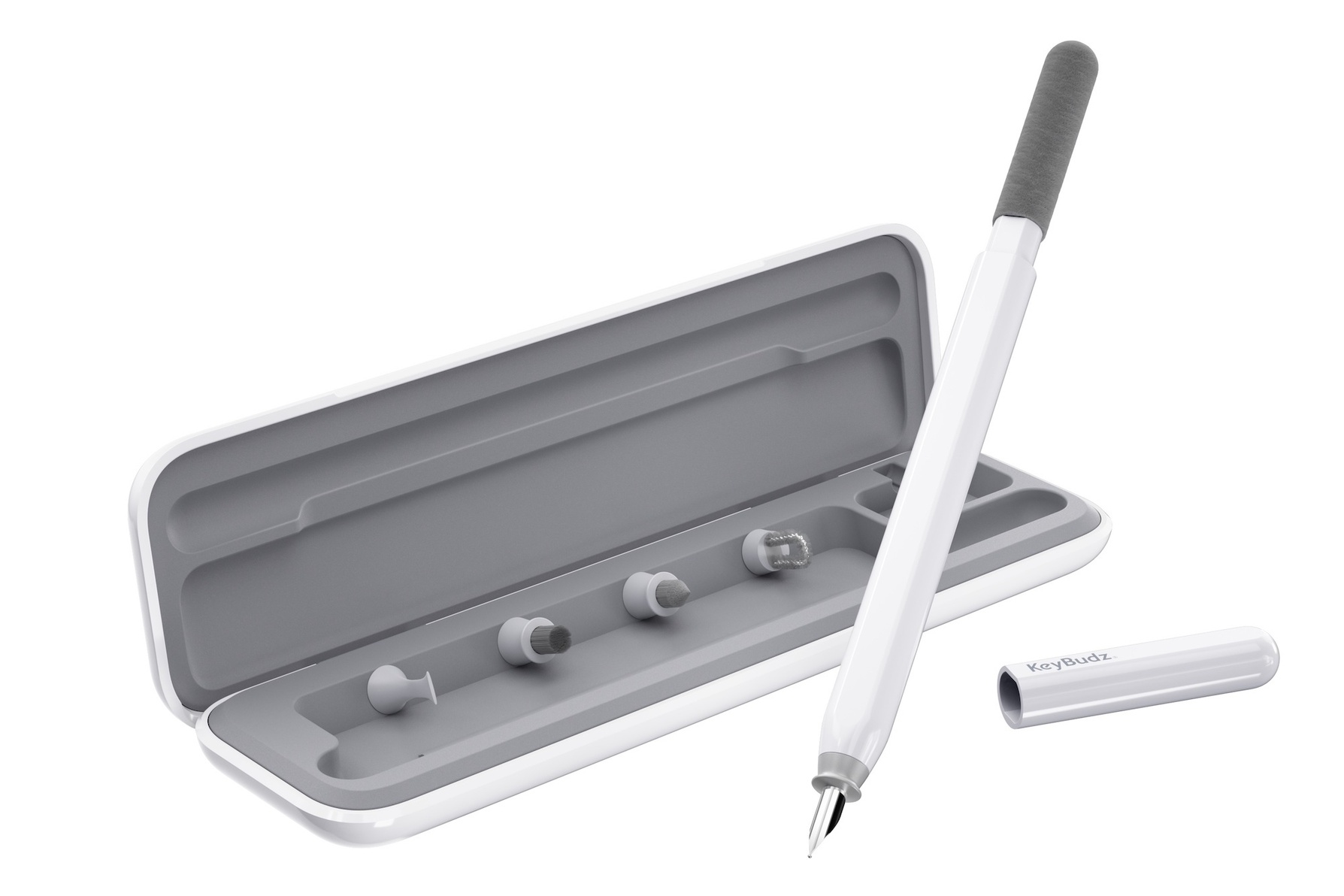 KeyBudz AirCare 2.0 Premium Cleaning Kit - zestaw do czyszczenia AirPods/portów lightning-USB-C