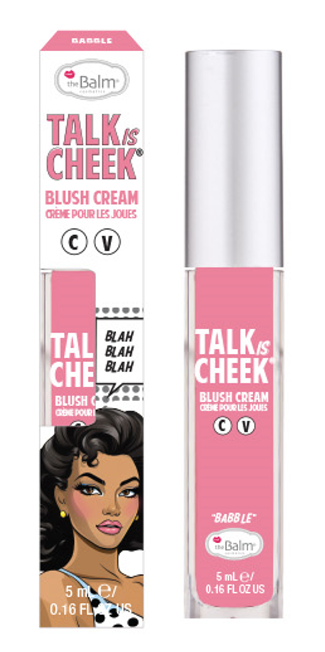 The Balm Talk Is Cheek kremowy róż do policzków babble, 5 ml