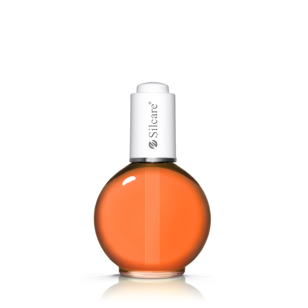 Silcare The Garden of Colour oliwka do paznokci i skórek z dropperem, Rubin Orange, 75 ml