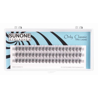 Rzęsy LEOBERT Kępki Standard 12 mm (60 sztuk)