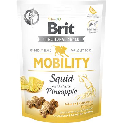 Przysmak dla psa BRIT CARE Dog Functional Snack Mobility Squid 150 g