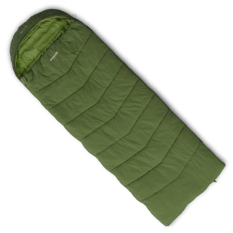 Śpiwór turystyczny Pinguin BLIZZARD PFM khaki - 190 lewy