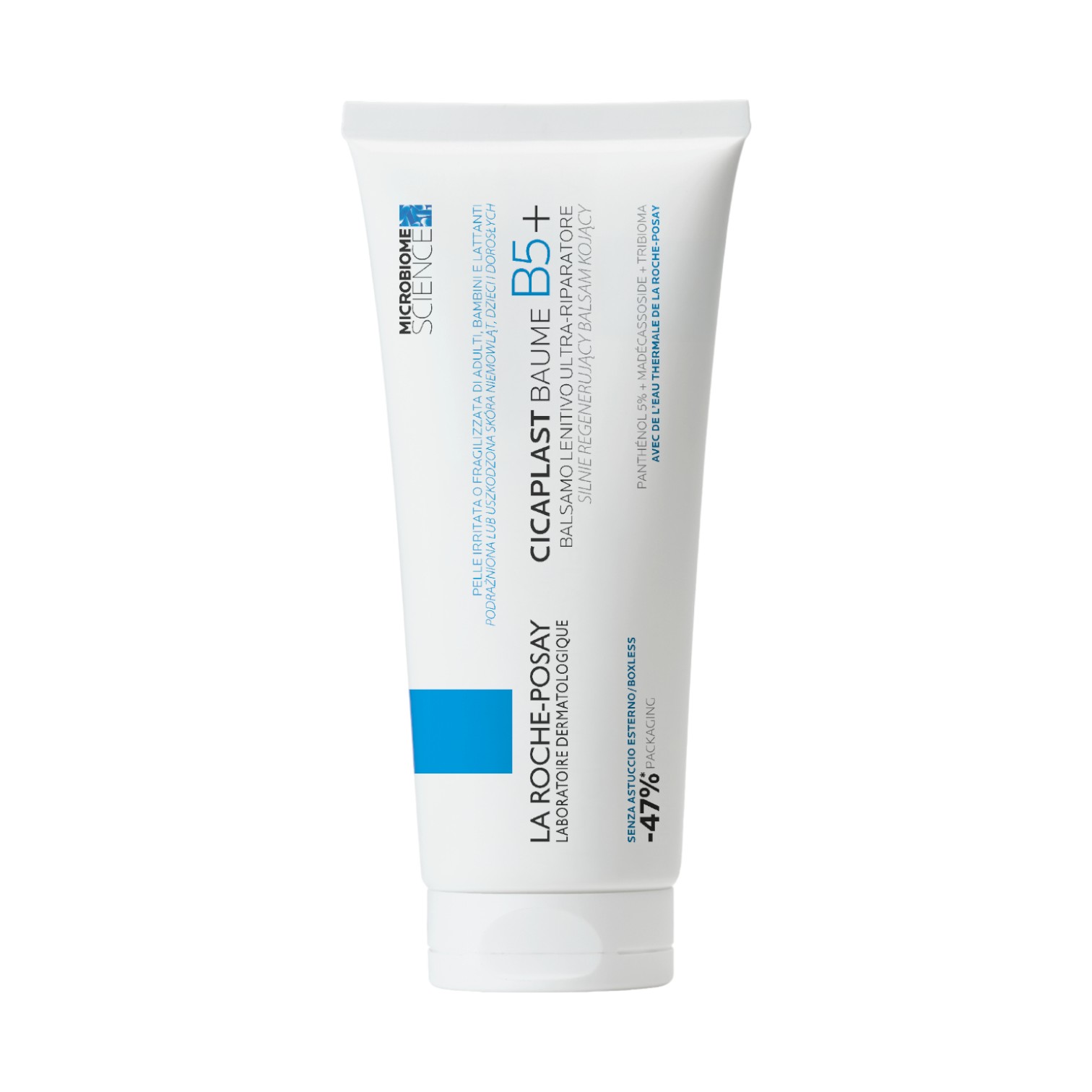 La Roche-Posay Cicaplast Baume B5+ silnie regenerujący balsam kojący do ciała i twarzy niemowląt, dzieci i dorosłych, 100 ml