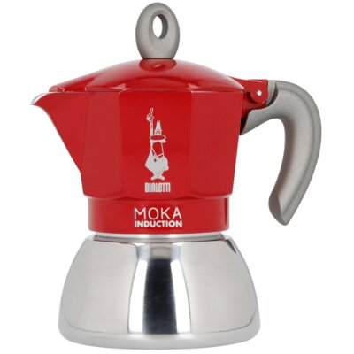 Kawiarka BIALETTI New Moka Induction 4 TZ Czerwony 150 ml