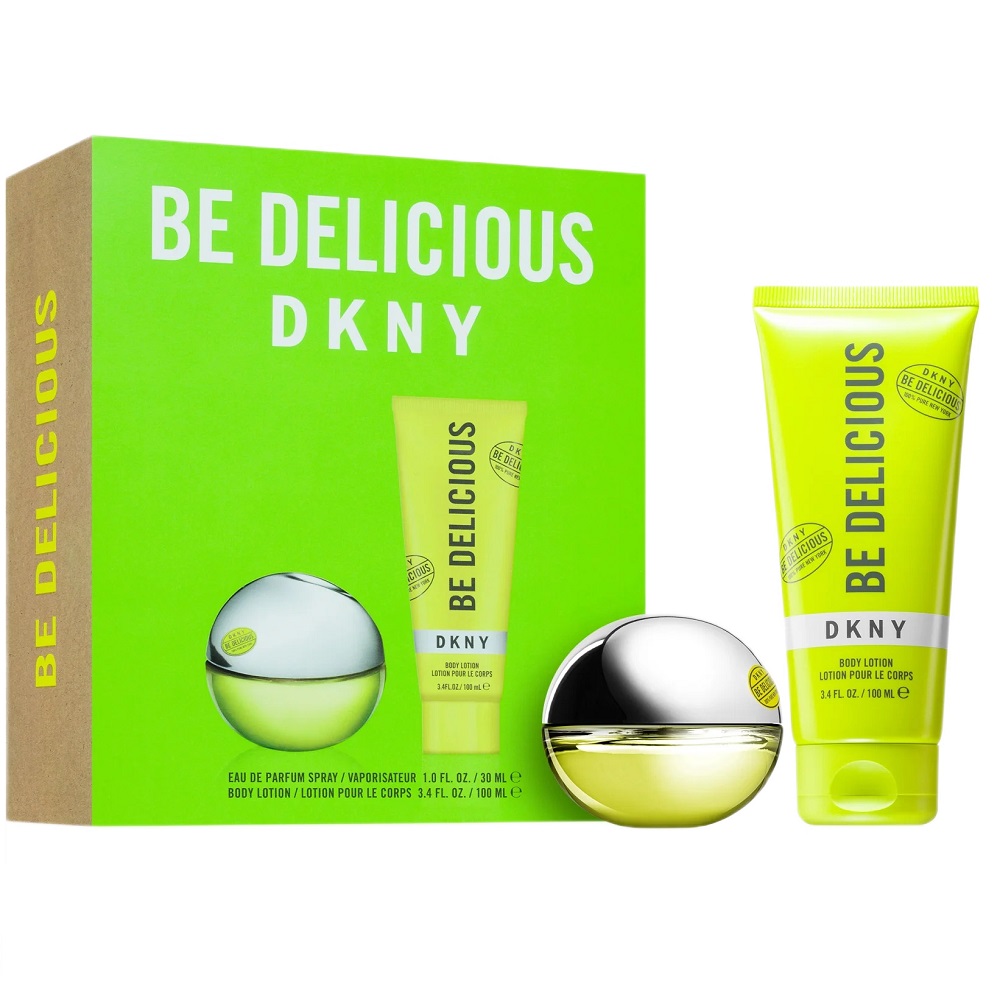 DKNY Be Delicious zestaw: woda perfumowana damska, 30 ml + balsam do ciała, 100 ml