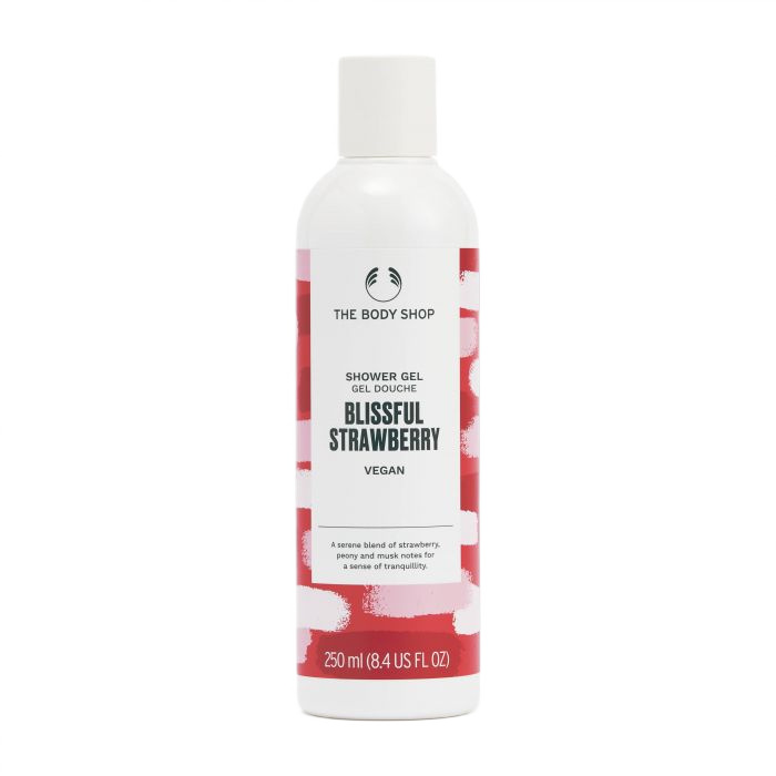 The Body Shop Blissful Strawberry wegański żel pod prysznic, 250 ml
