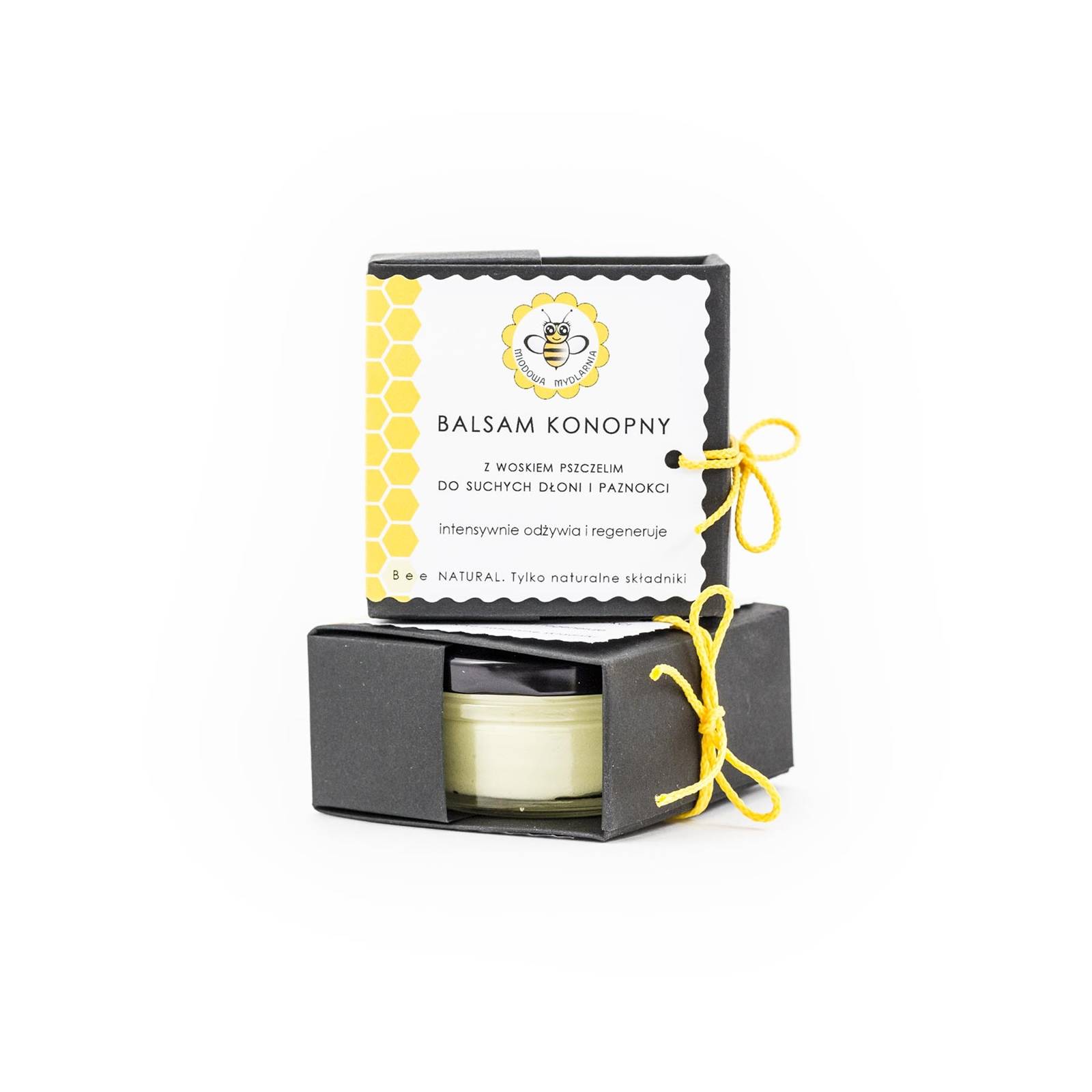 Miodowa Mydlarnia balsam konopny do dłoni i paznokci, 35 g
