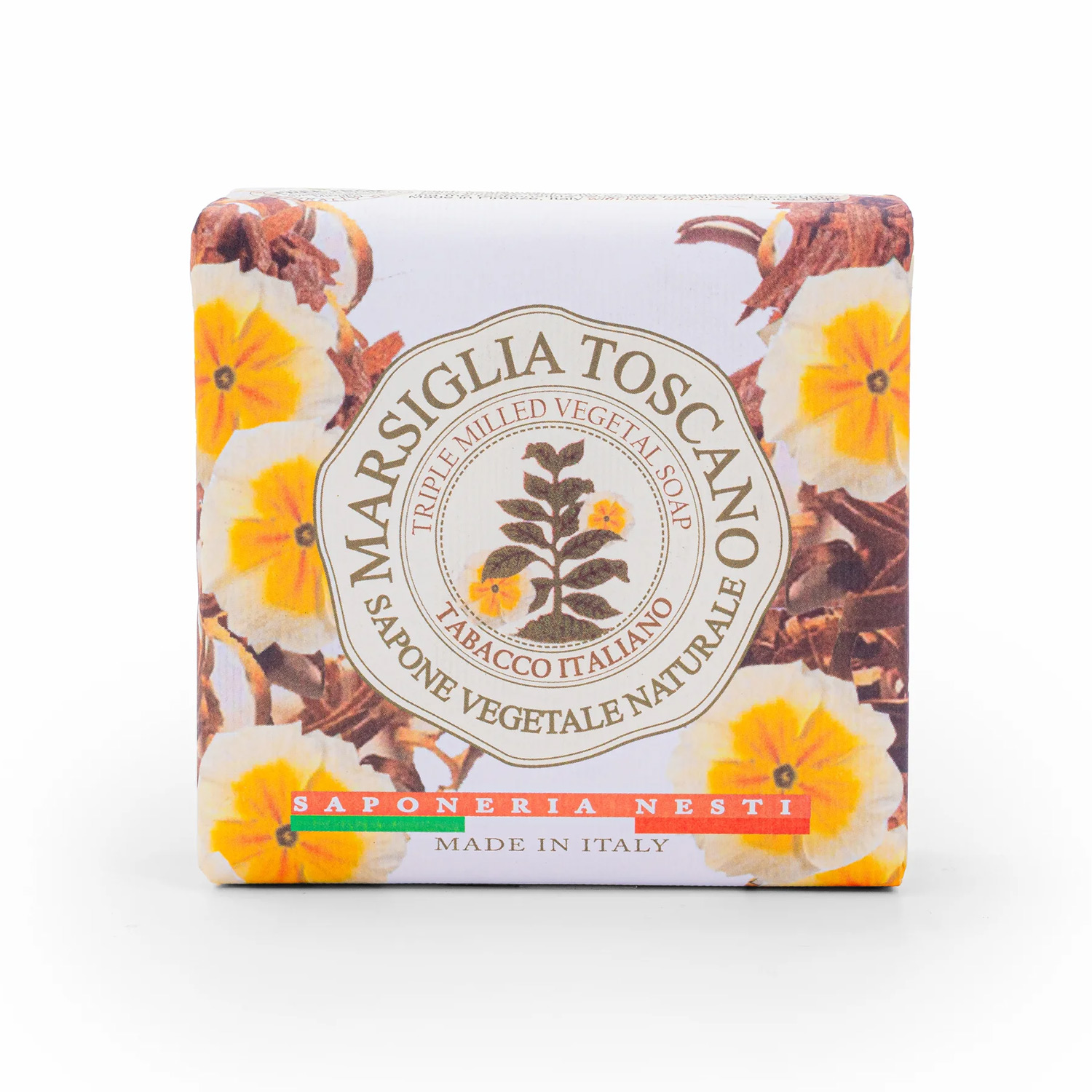 Nesti Dante TABACCO Italiano mydło w kostce, 200 g