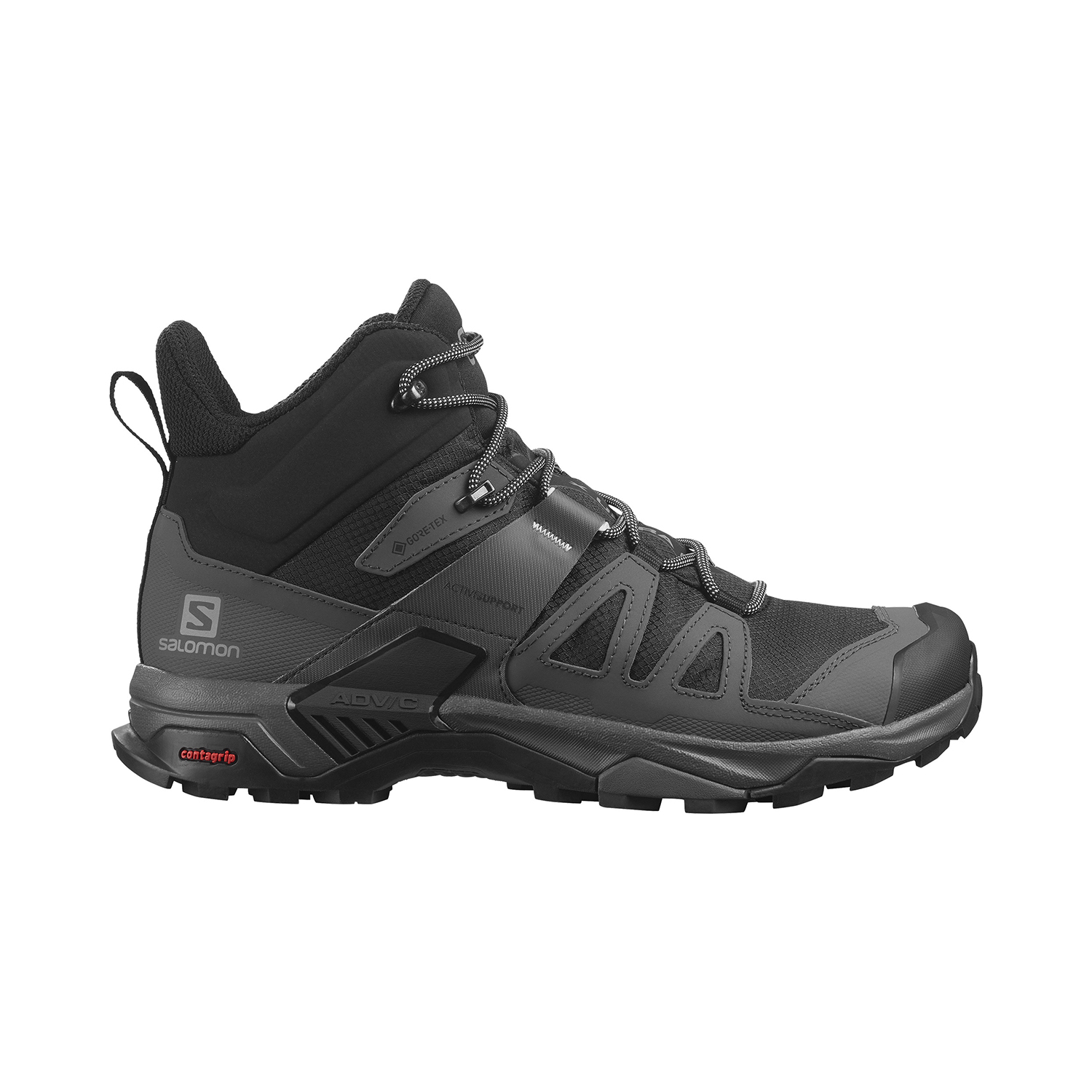 Męskie buty turystyczne Salomon X Ultra 4 Mid GTX Men black/magnet/pearl blue - 9