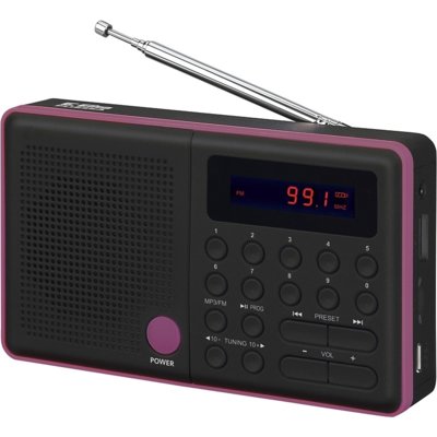 Radio ELTRA Pliszka Przenośne Czarny