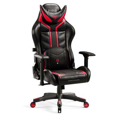 Fotel gamingowy DIABLO CHAIRS X-Ray 2.0 (XL) Czarno-czerwony
