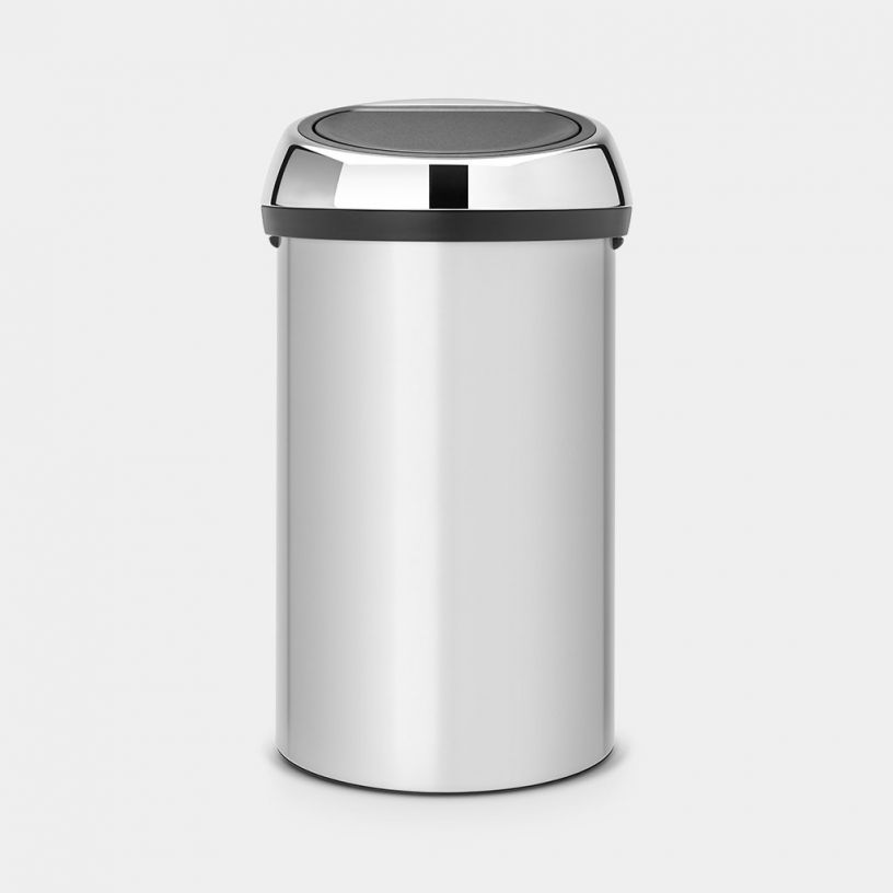 Brabantia - Kosz dotykowy TOUCH BIN 60L Szary Metaliczny