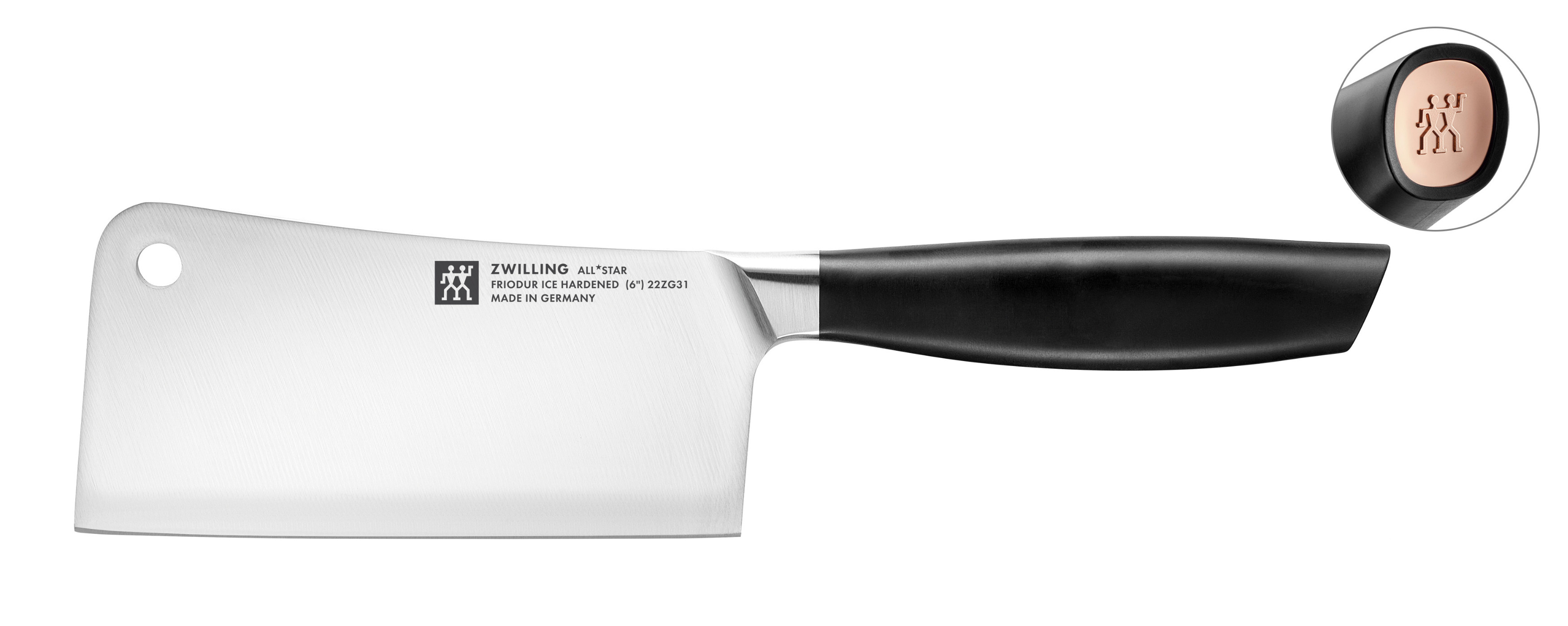 Zwilling - Kompaktowy tasak All Star Różowe złoto