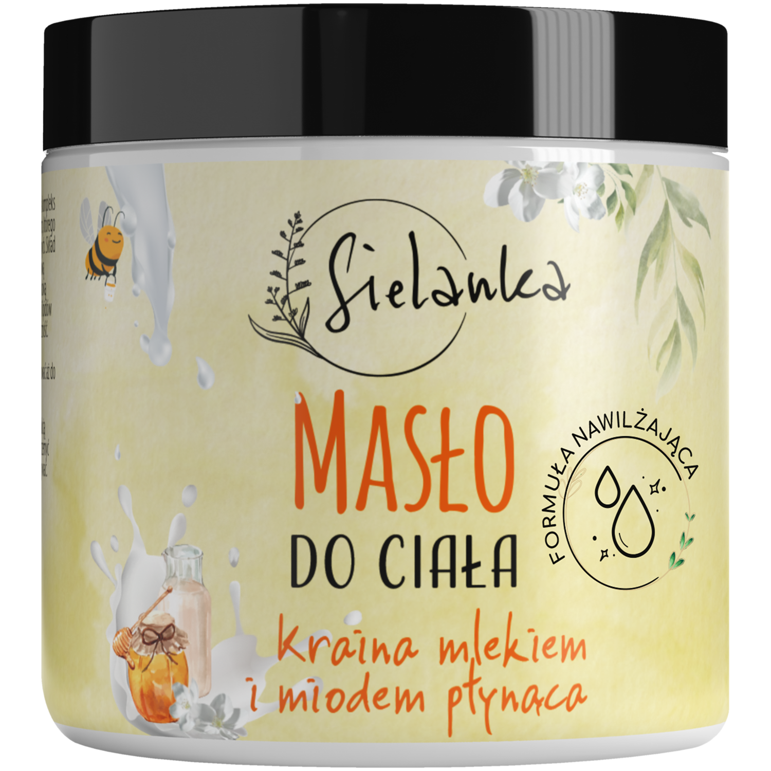 Sielanka Kraina mlekiem i miodem płynąca nawilżające masło do ciała, 250 ml