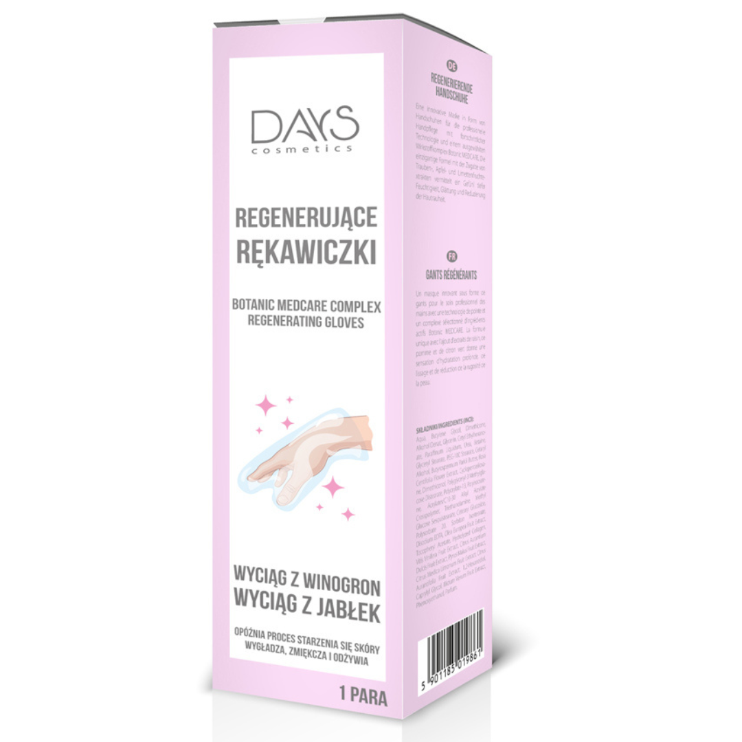 Days rękawiczki regenerujące do dłoni, 1 para