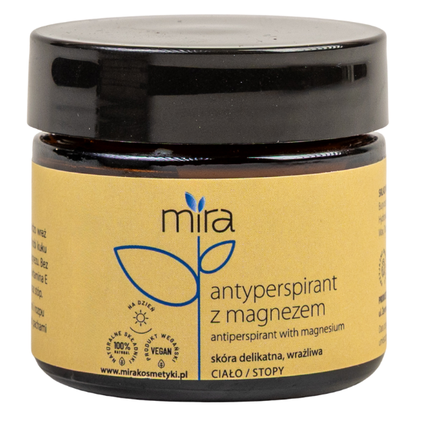 Mira Antyperspiranty naturalny antyperspirant w kremie z magnezem, 50 g