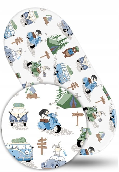 PRZEŚCIERADŁO DO WÓZKA GONDOLI KOŁYSKI BAWEŁNIANE