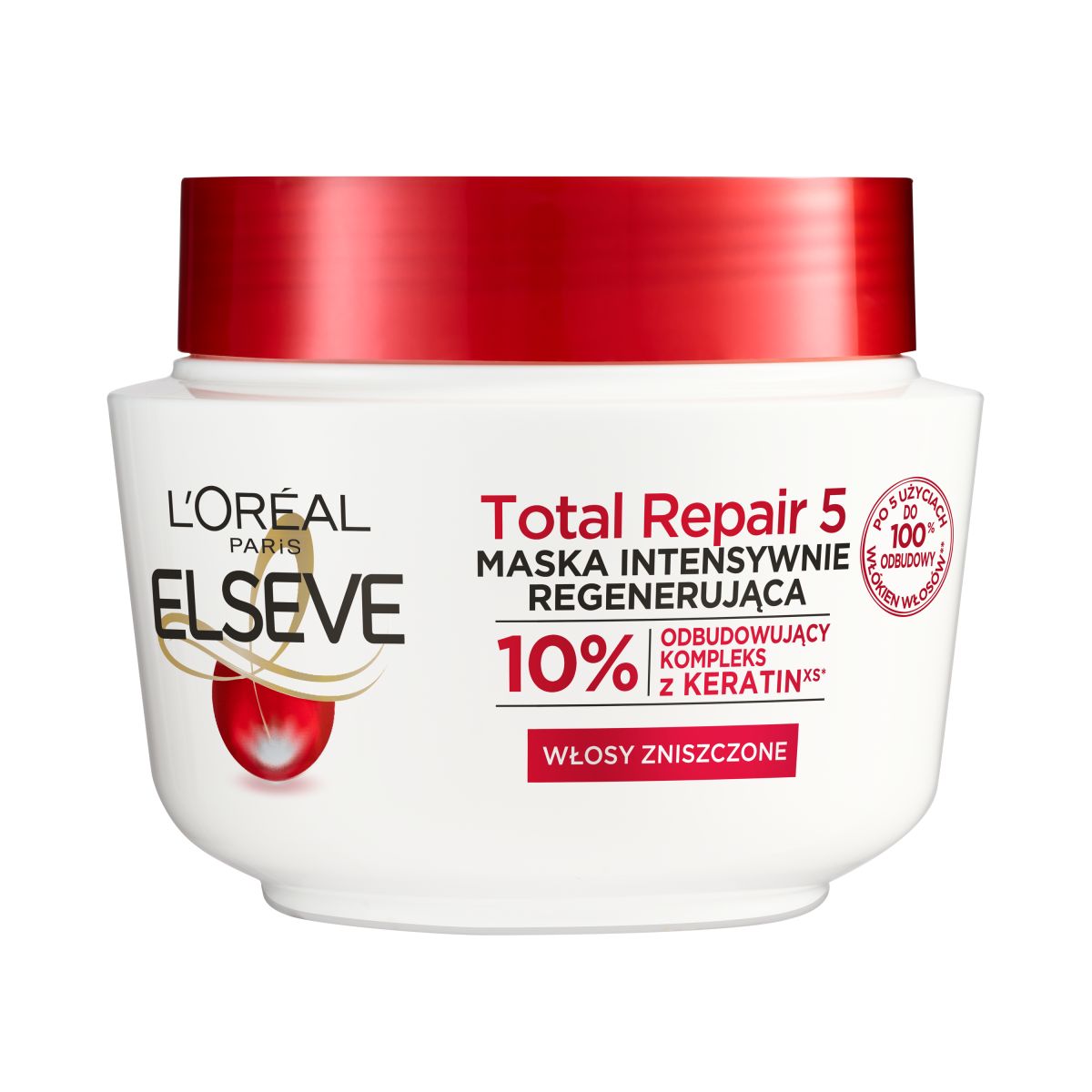 L'Oréal Paris Elseve Total Repair 5 maska do włosów, 300 ml