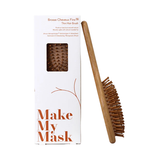 MakeMyMask szczotka terapeutyczna do cienkich włosów, 1 szt.