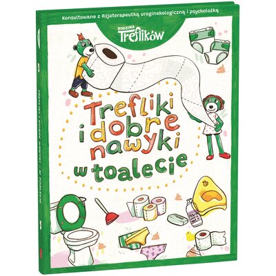 Rodzina Treflików Trefliki i dobre nawyki W toalecie KS68519