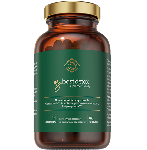 MyBestPharm MyBestDetox suplement diety, 90 kaps./1 opak.