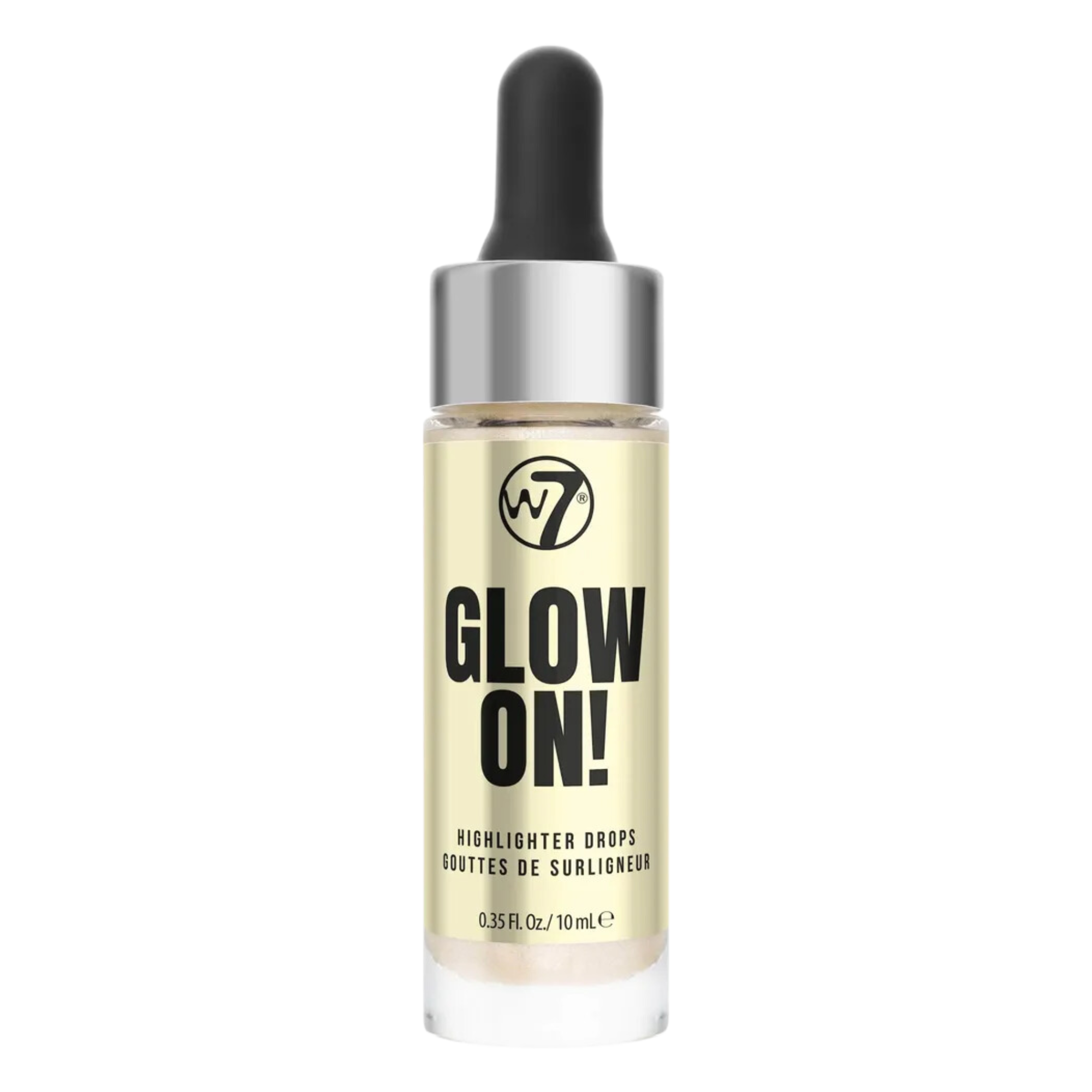 W7 Glow On! rozświetlacz w płynie Honeyed, 10 ml