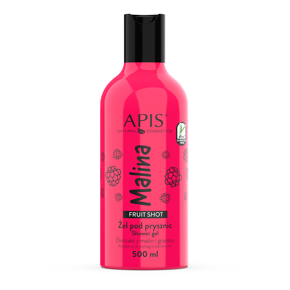 Apis Fruit Shot łagodny żel pod prysznic, 500 ml