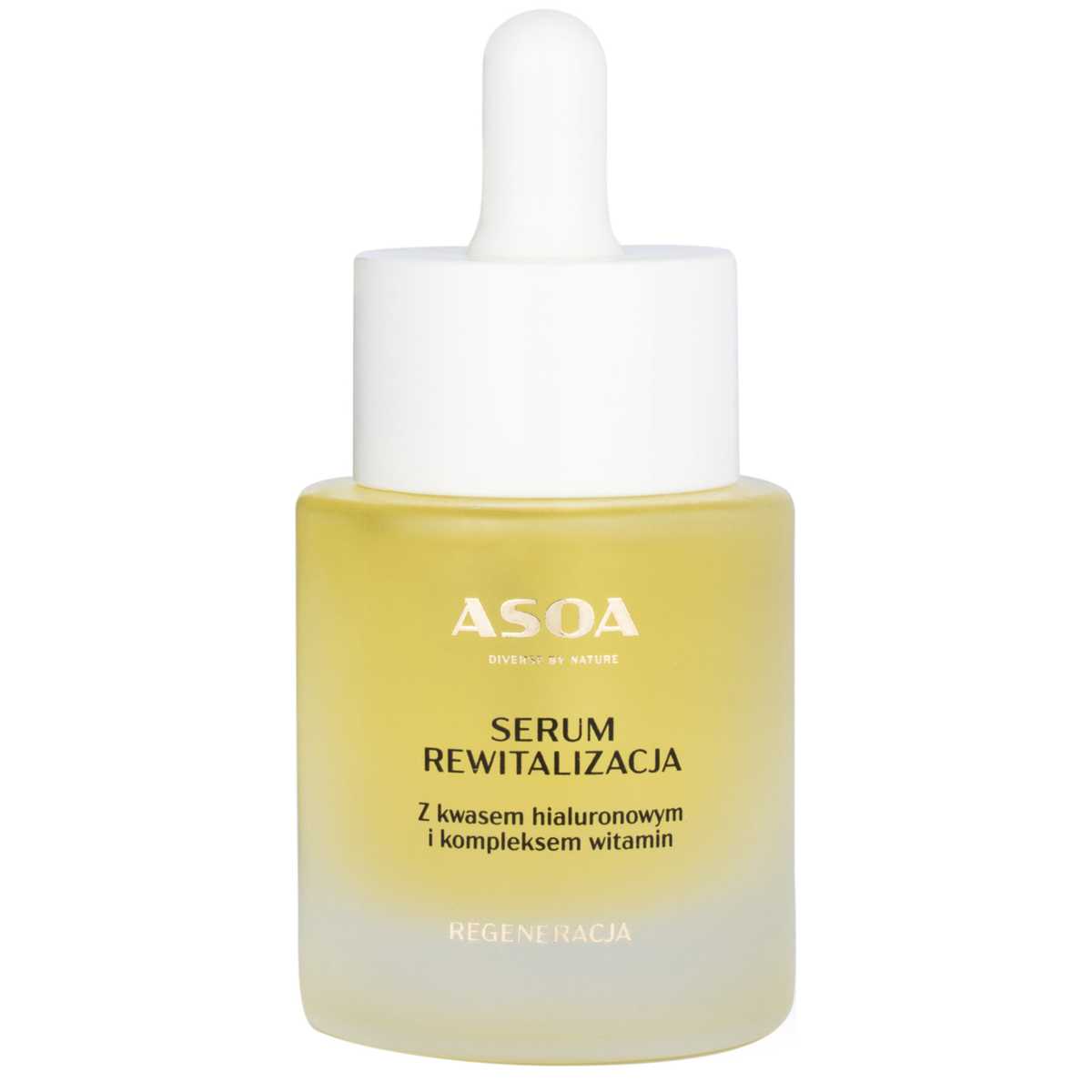 Asoa rewitalizujące serum do twarzy, 30 ml