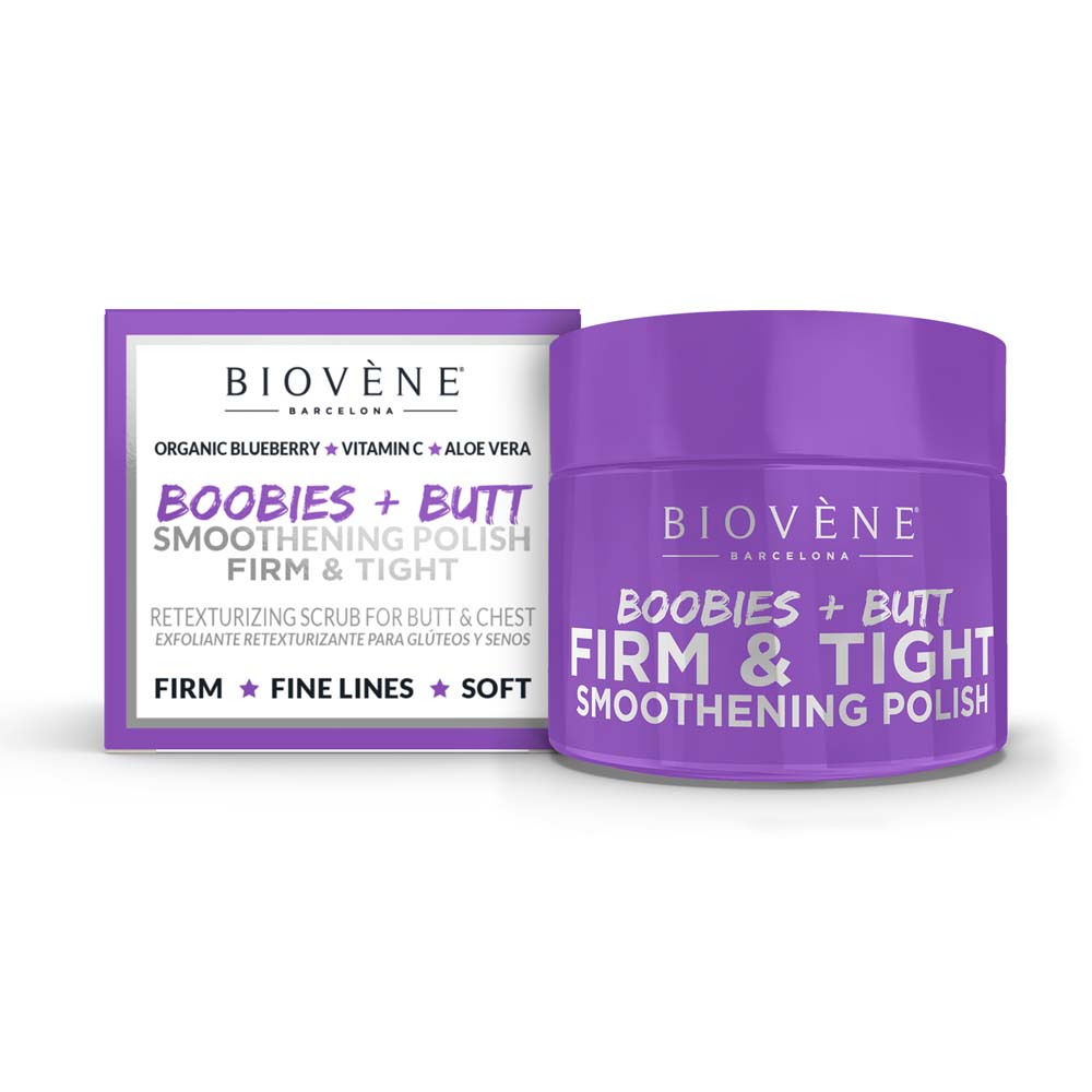 Biovene Firm&Tight peeling na piersi i pośladki jagoda, 50 ml