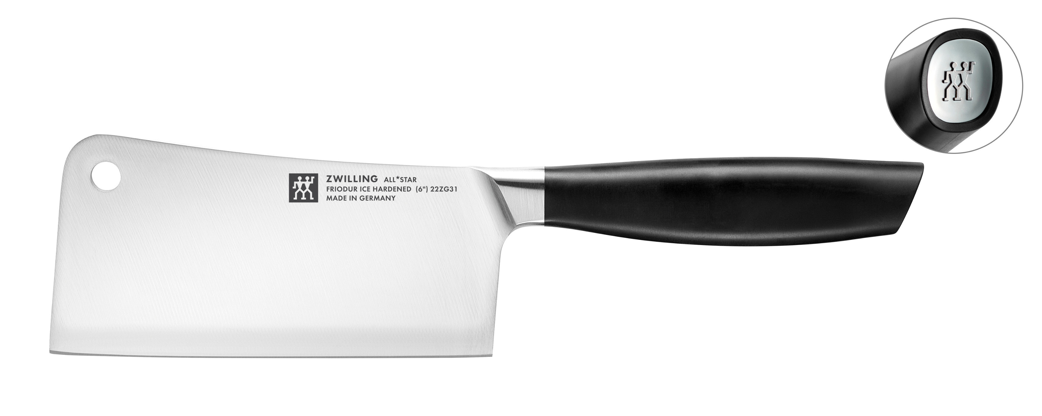 Zwilling - Kompaktowy tasak All Star Srebrny