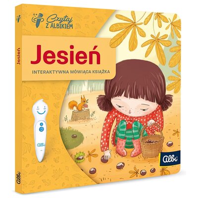 Książka Czytaj z Albikiem Jesień Lucie Krystlíková (twarda okładka)