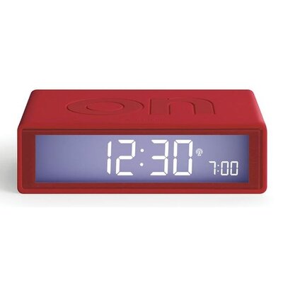 Budzik LEXON Flip+ LR150R9 Czerwony