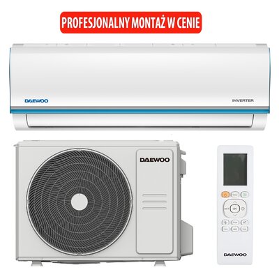 Klimatyzator Split DAEWOO Forest SAF24M1WR30 z usługą montażu