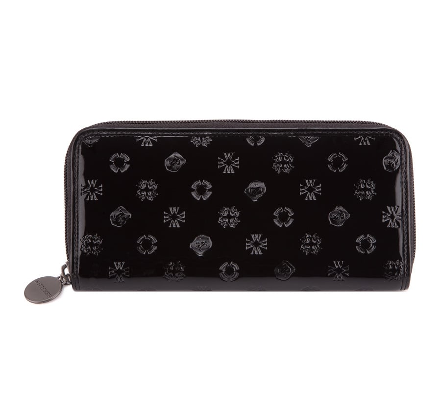 WITTCHEN Portfel fuksja Signature skóra lakierowana