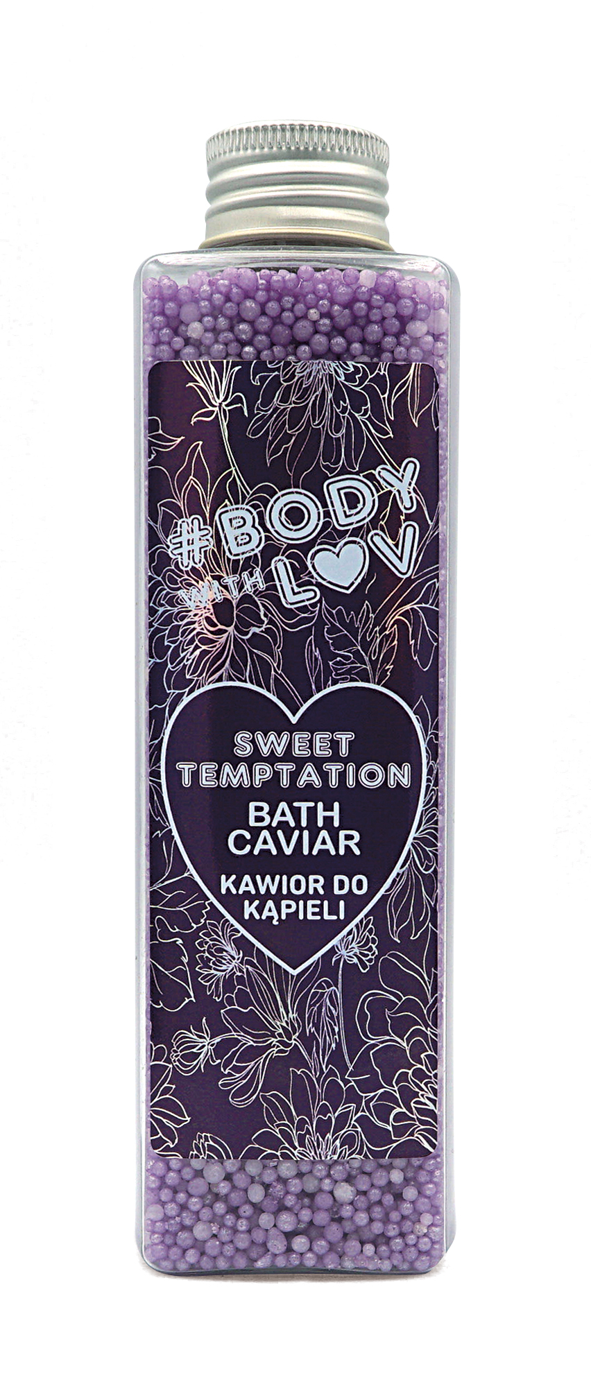 Body With Luv Sweet Temptation kawior do kąpieli, 150 g