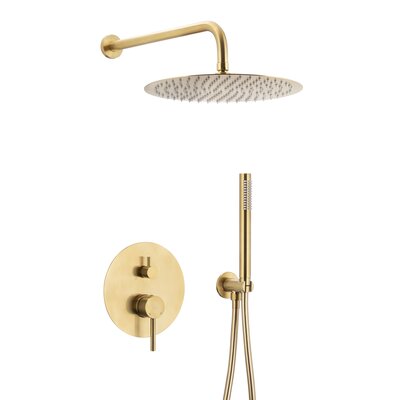 Zestaw prysznicowy podtynkowy KFA ARMATURA Moza 5039-501-31 z deszczownicą